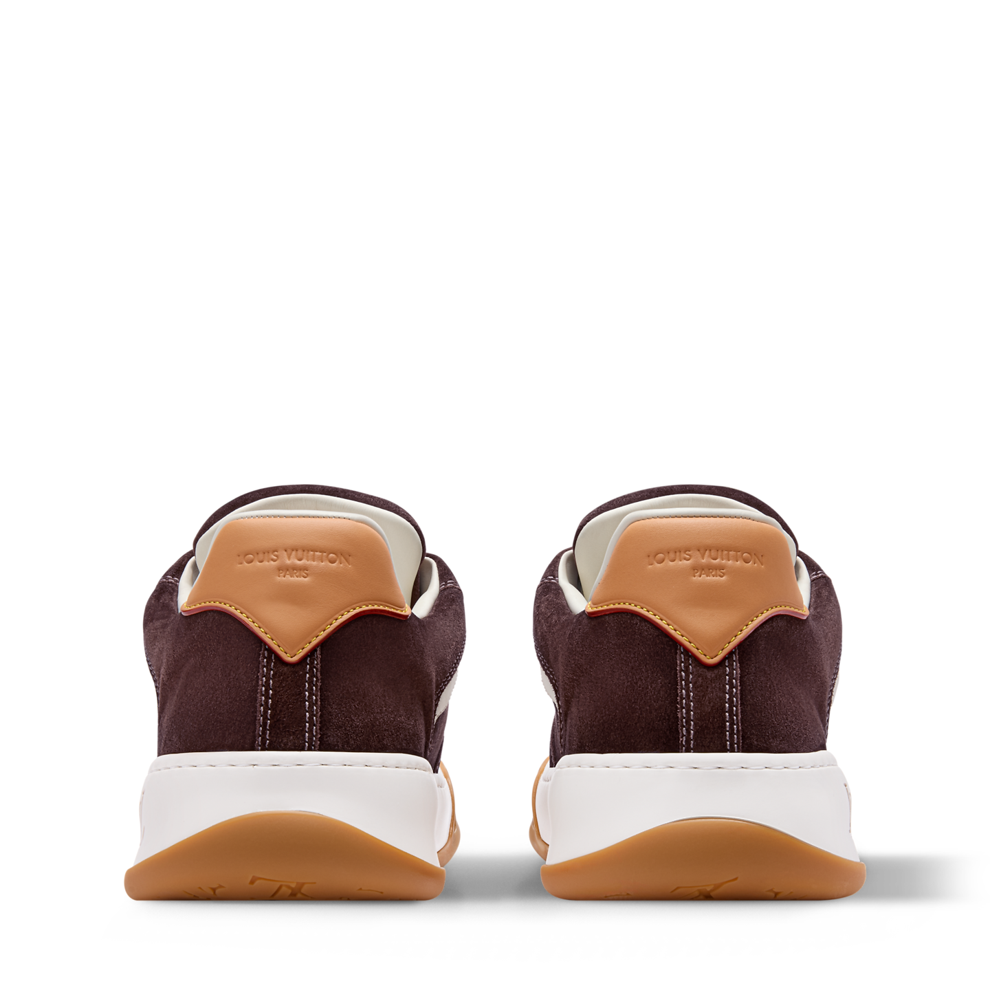 Alternative view of Giày Nam Louis Vuitton LV Tilted Trainers 'Brown' 1AJTIP
