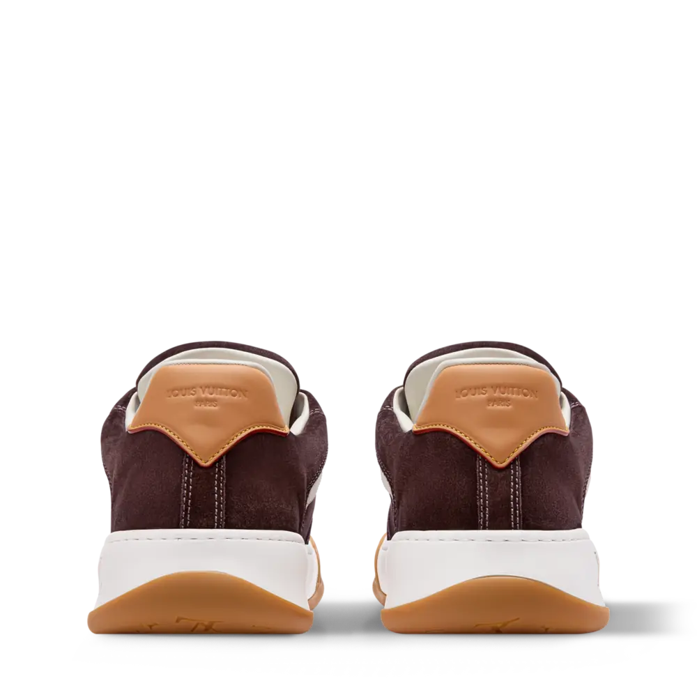 Alternative view of Giày Nam Louis Vuitton LV Tilted Trainers 'Brown' 1AJTIP