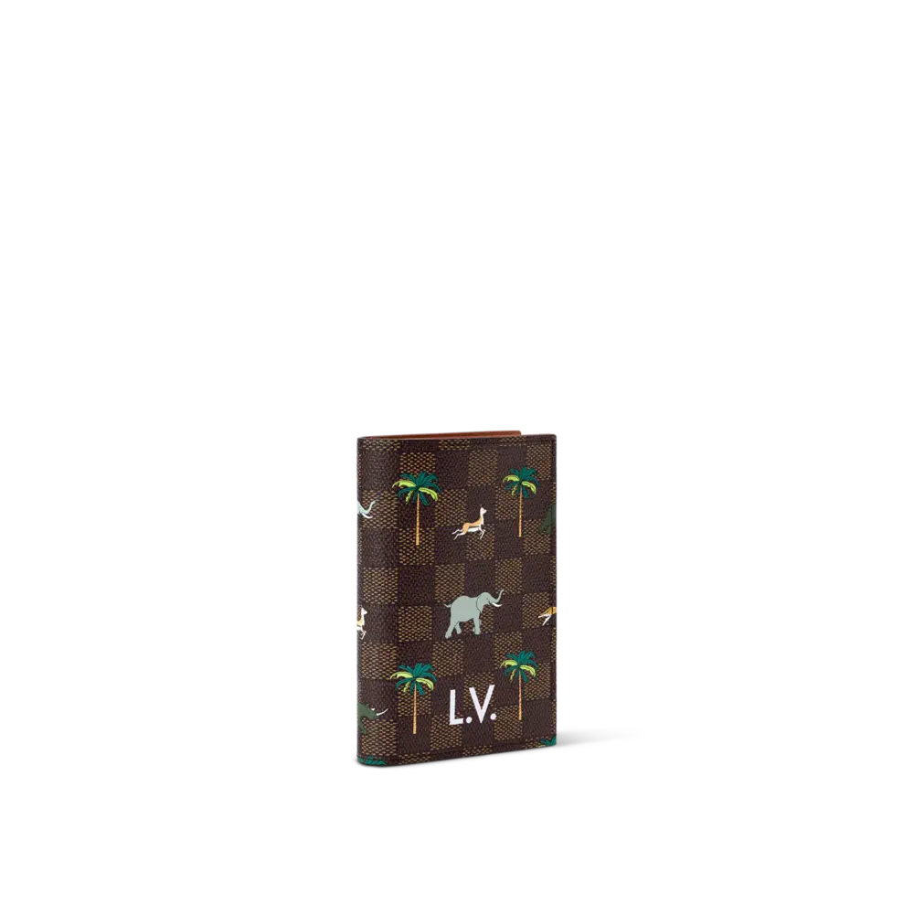 Ví Louis Vuitton Passport Cover The Darjeeling Limited 'Brown' N40872 - Ảnh 4