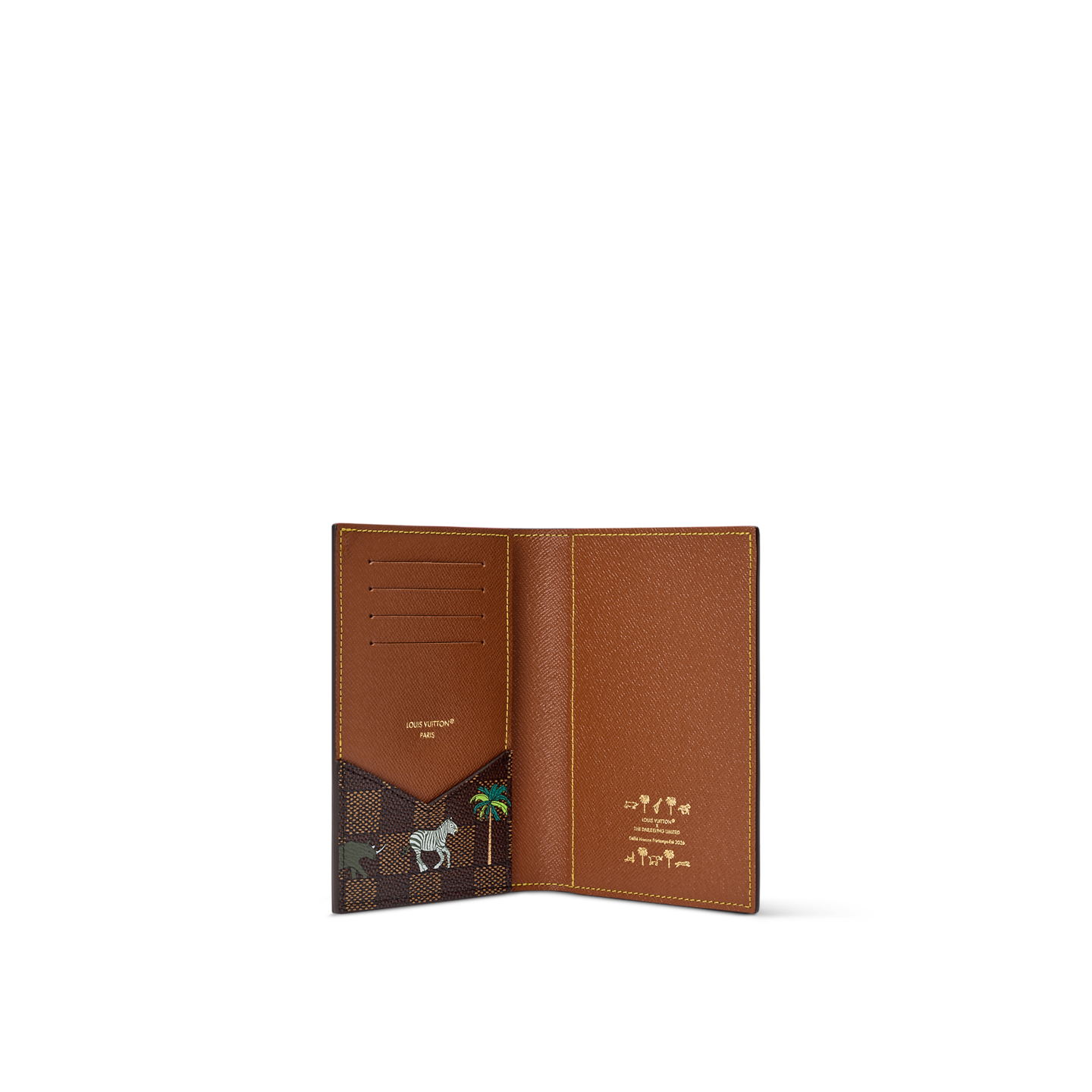 Ví Louis Vuitton Passport Cover The Darjeeling Limited 'Brown' N40872 - Ảnh 3