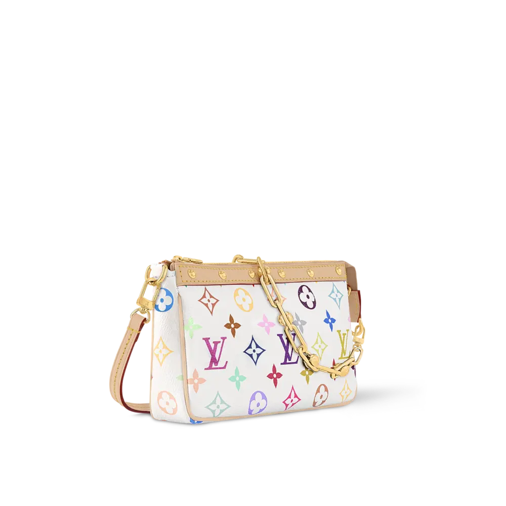 Túi Louis Vuitton LV x TM Pochette Accessoires Bag 'Multicoloured' M13404 - Ảnh 3