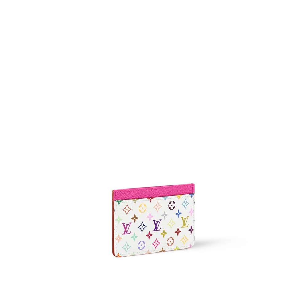 Ví Louis Vuitton LV x TM Card Holder 'White' M13403 - Ảnh 4