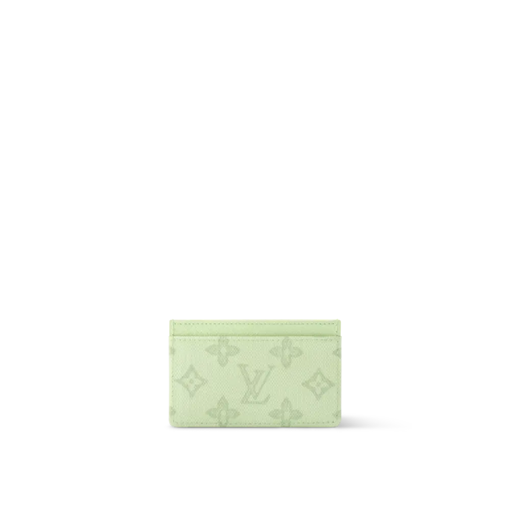Ví Louis Vuitton Card Holder 'Vert Asnières' M27753 - Ảnh 2