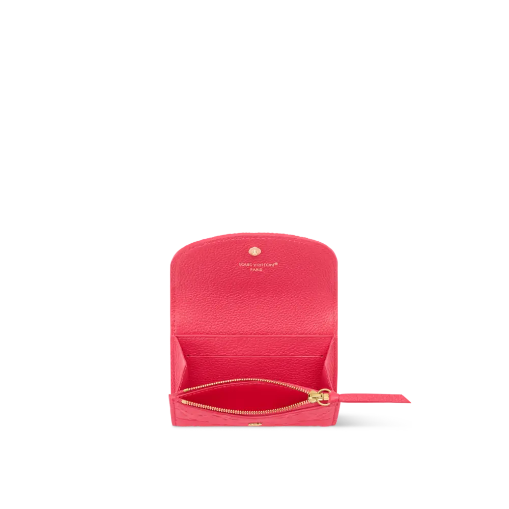 Ví Louis Vuitton Rosalie Coin Purse 'Strawberry Pink' M27481 - Ảnh 3
