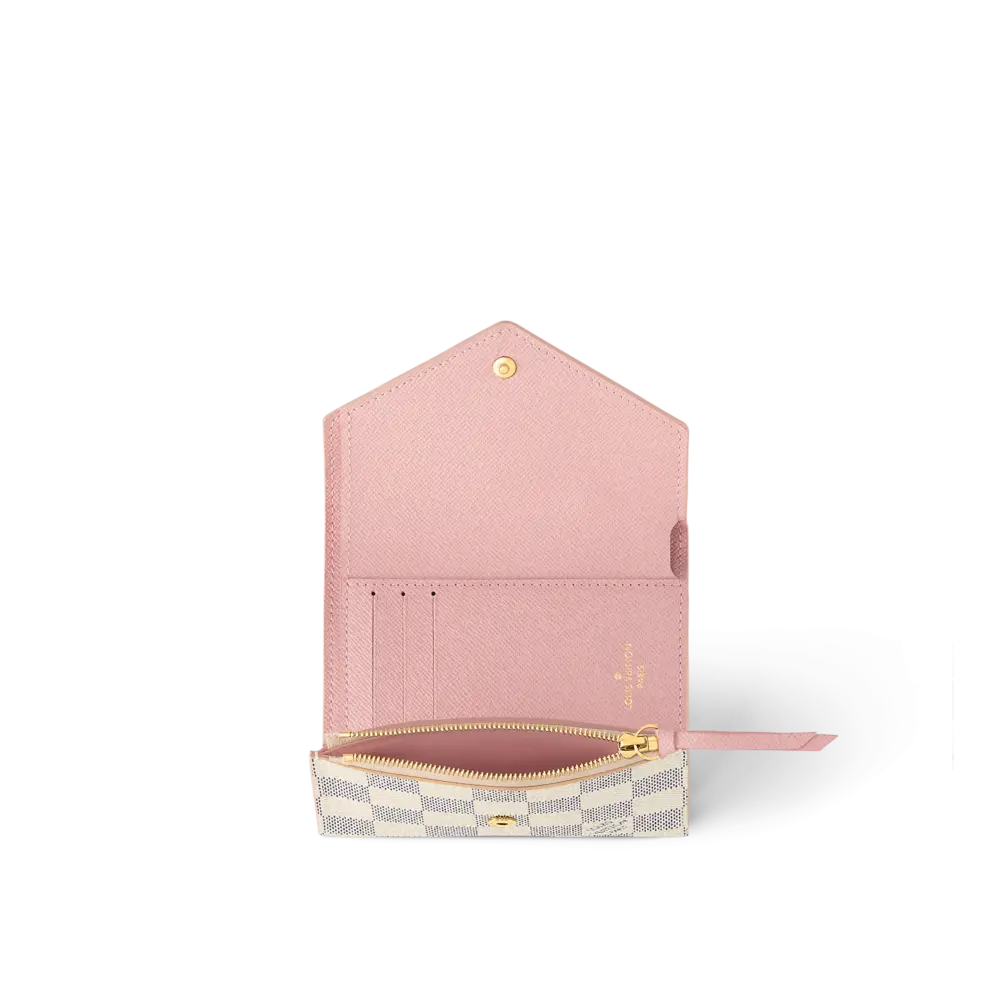 Ví Louis Vuitton Victorine Wallet 'Rose Ballerine Pink' N64022 - Ảnh 3