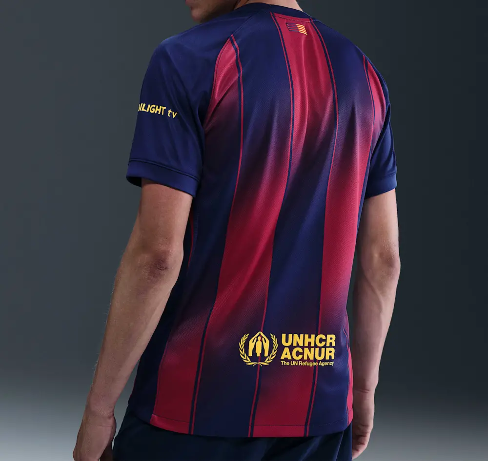 Áo Nike FC Barcelona 2025/26 Stadium Home ‘Blue Red’ HJ4590-456 - Ảnh 3