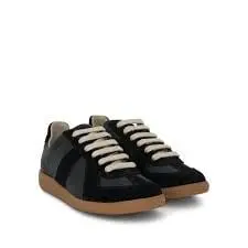 Alternative view of Giày Maison Margiela Calfskin Replica Sneakers 'Black' S58WS0109P1895H6851