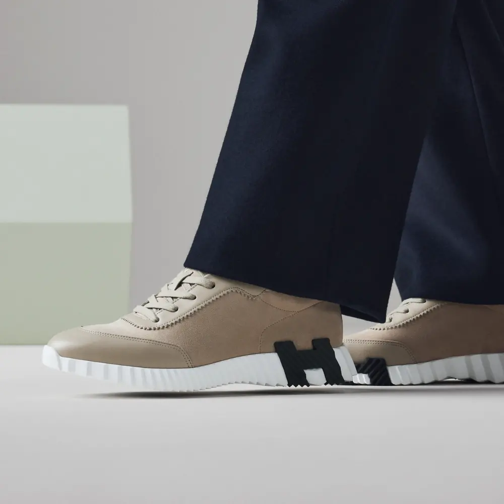 Giày Hermes Bouncing Sneaker 'Beige Esquisse' H231763ZHNL405 - Ảnh 6