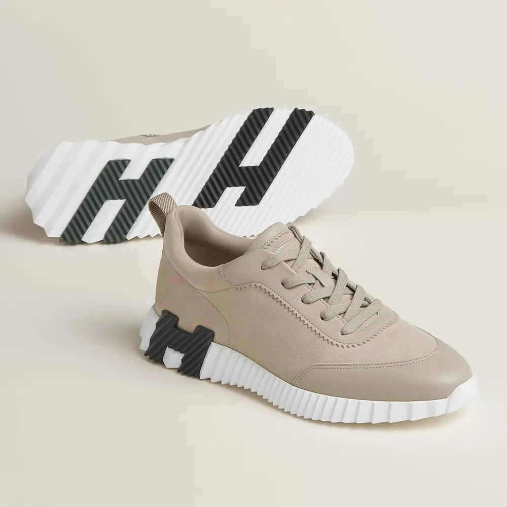 Giày Hermes Bouncing Sneaker 'Beige Esquisse' H231763ZHNL405 - Ảnh 5