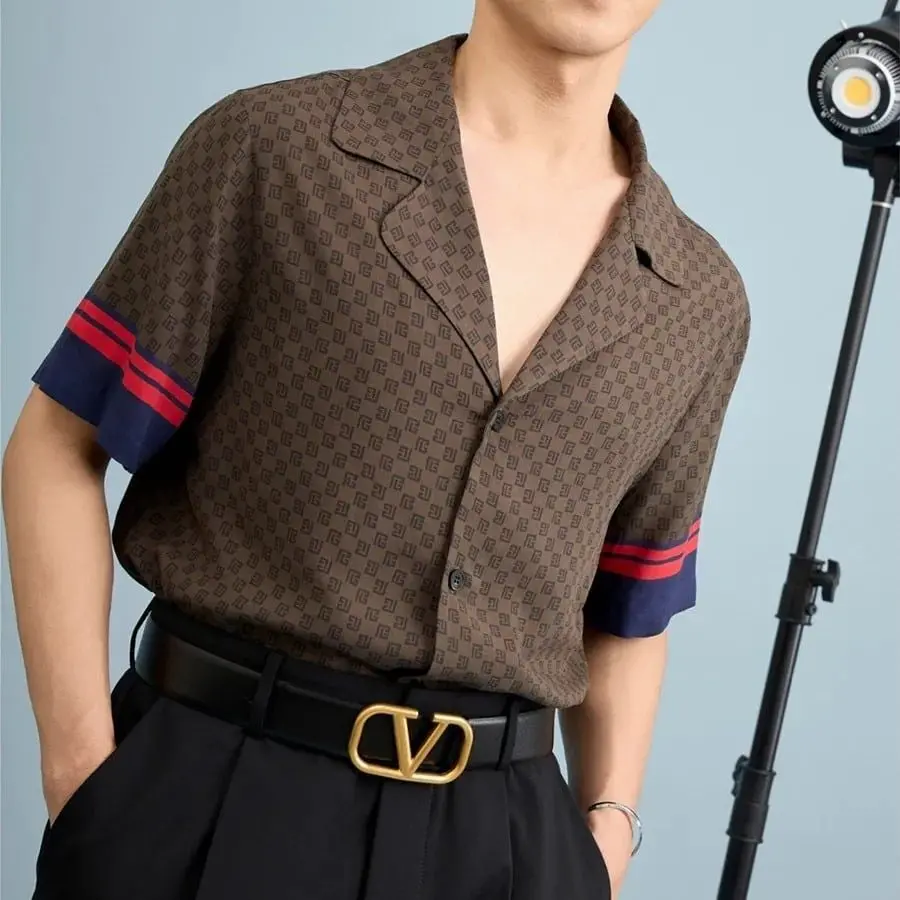 Thắt Lưng Valentino Belt With V Logo 'Black' 3Y2T0Q87ECU-0NO - Ảnh 3