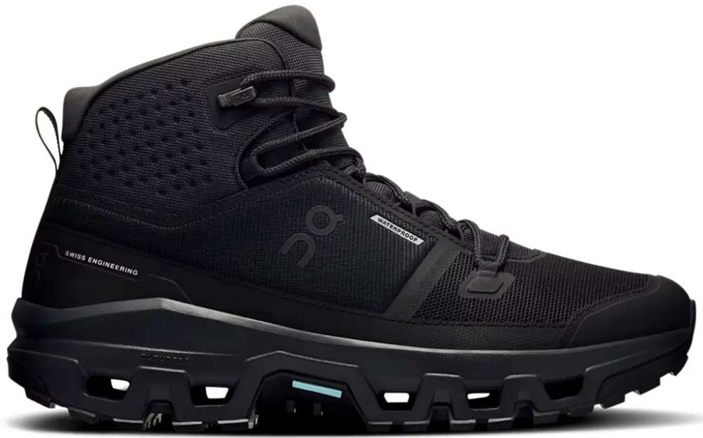 Giày On Running Cloudrock Mid Waterproof ‘Black’ 3MF10161043