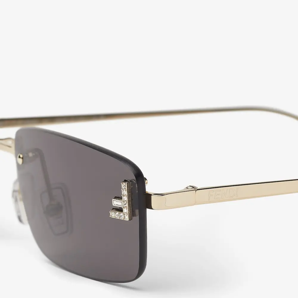 Kính Fendi First Crytal 'Grey' FOL112V1TF1RVO - Ảnh 4