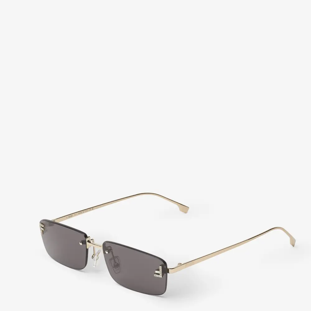 Kính Fendi First Crytal 'Grey' FOL112V1TF1RVO - Ảnh 3
