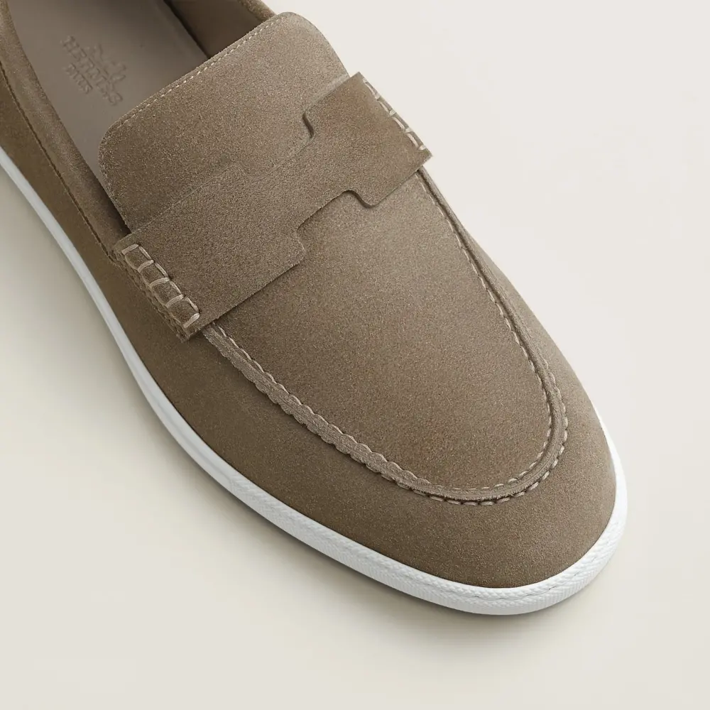 Alternative view of Giày Hermes Job Loafer 'Étoupe' H252843ZAX3410