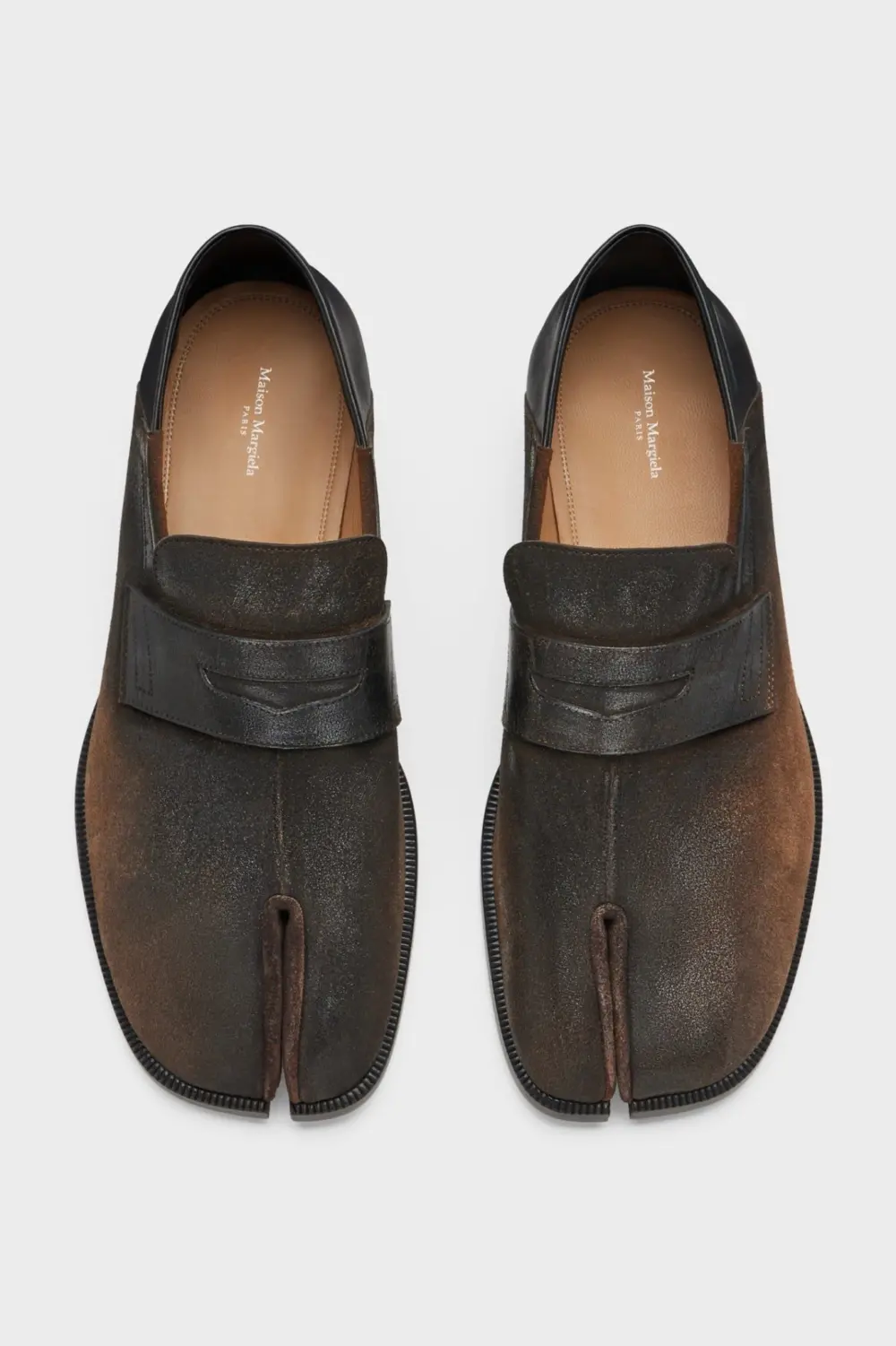 Giày Maison Margiela Tabi City Loafers 'Black' S57WR0117P7549H8322 - Ảnh 3