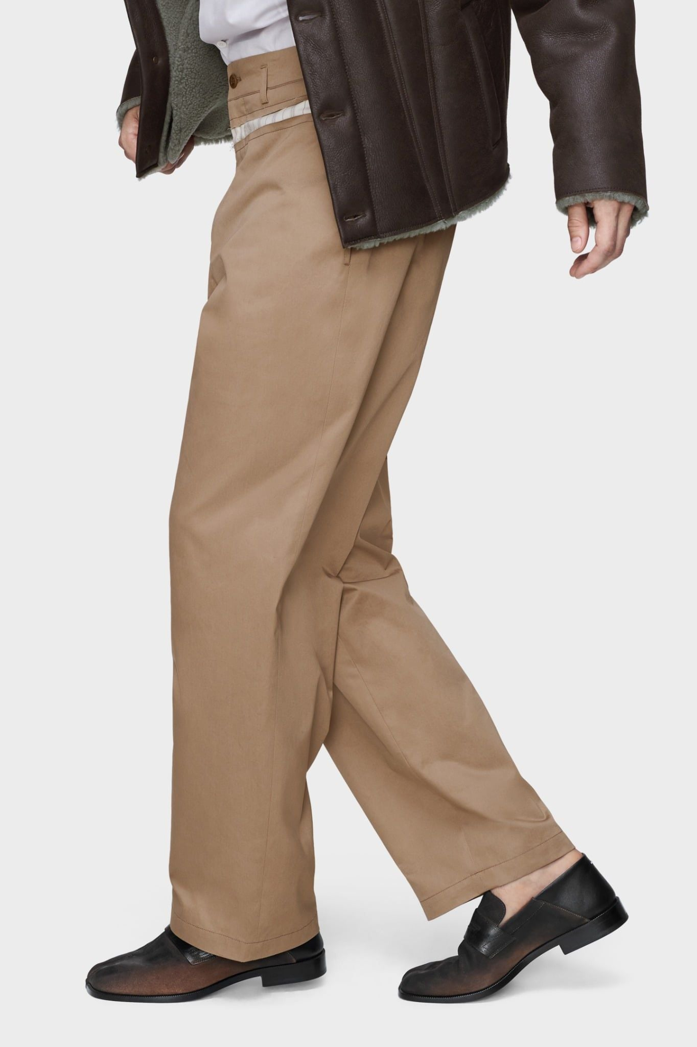 Giày Maison Margiela Tabi City Loafers 'Black' S57WR0117P7549H8322 - Ảnh 6