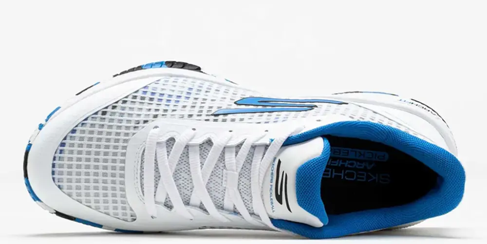 Giày Skechers Viper Court Pro 'White Blue' 172069-WBL - Ảnh 5