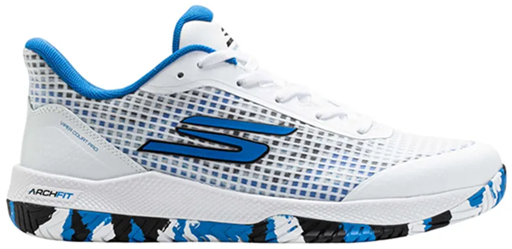 Giày Skechers Viper Court Pro 'White Blue' 172069-WBL