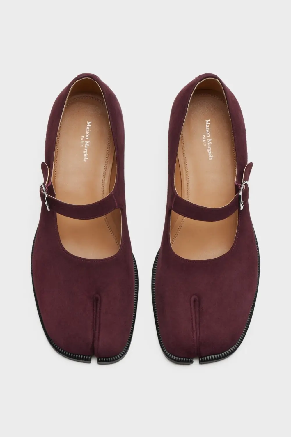 Giày Maison Margiela Tabi Mary-Janes 'Winetasting' S39WL0119P8572T5081 - Ảnh 3