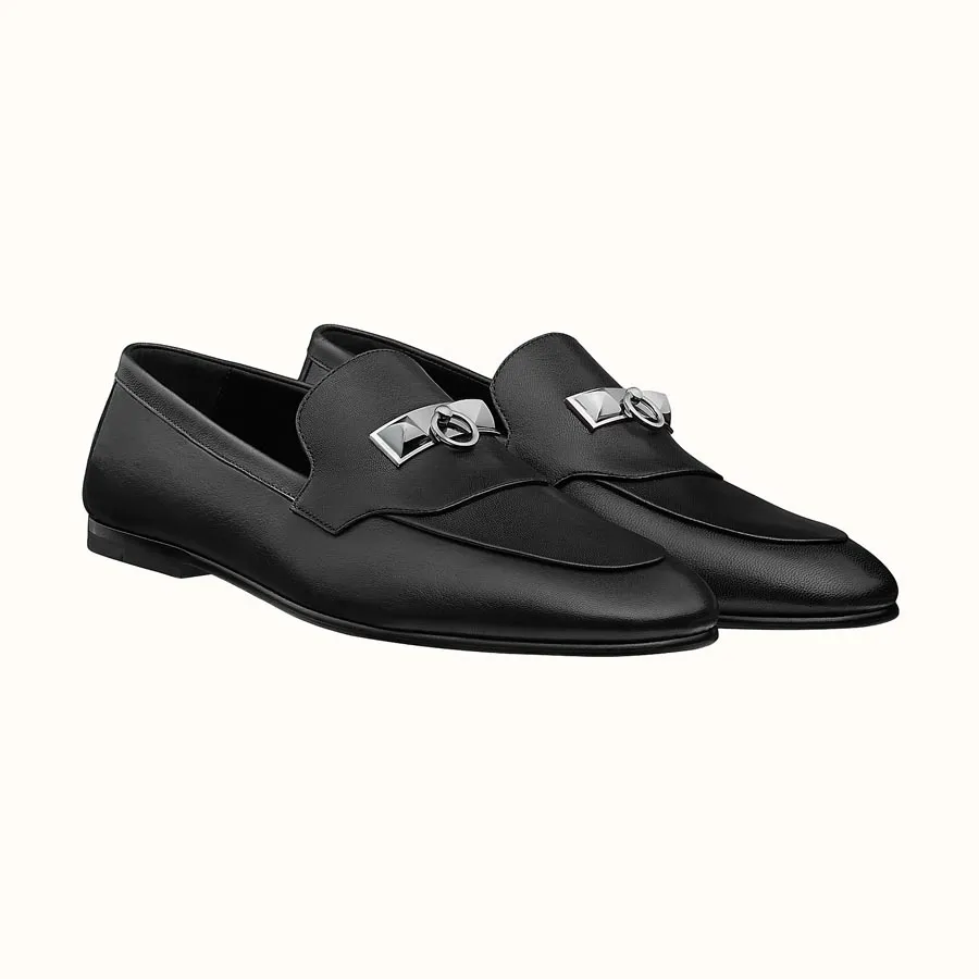 Giày Hermes Blaise Loafer 'Black' H202892ZA01420 - Ảnh 3