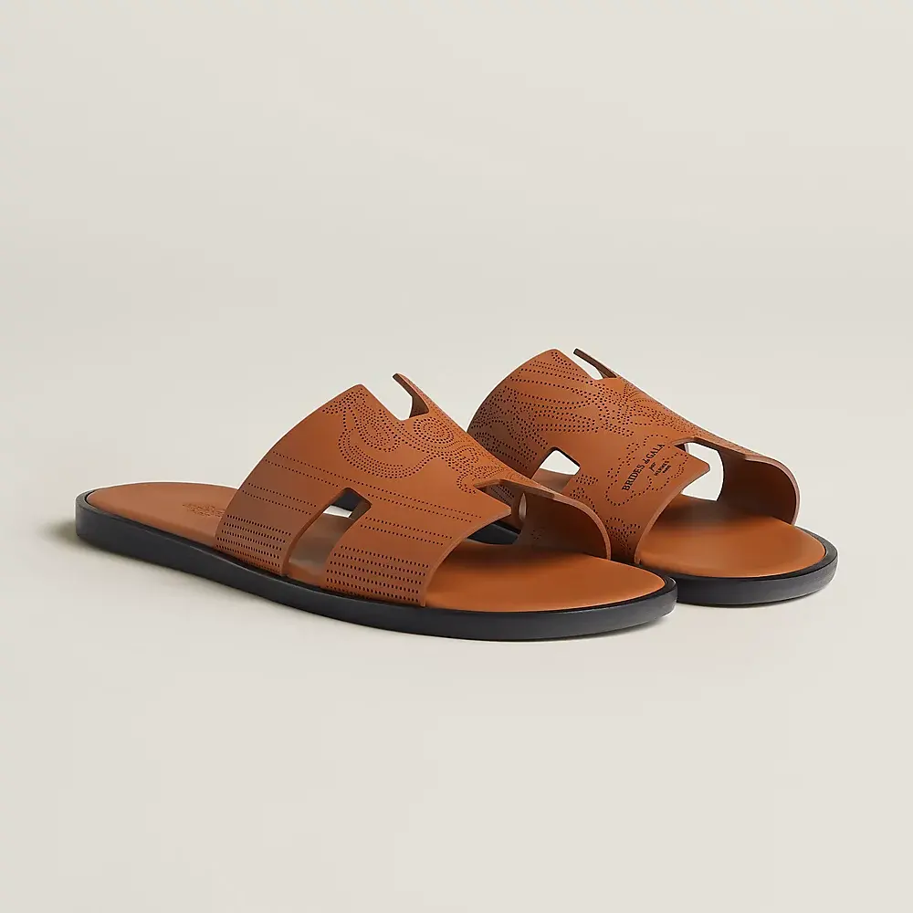 Alternative view of Dép Hermes Izmir Sandal 'Brown' H232845ZHA3400