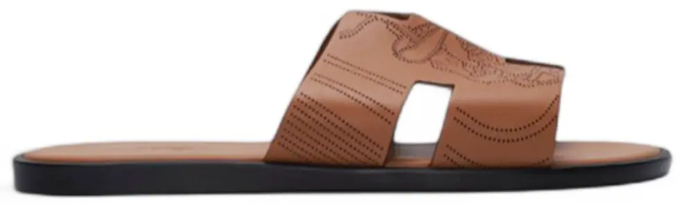 Dép Hermes Izmir Sandal 'Brown' H232845ZHA3400