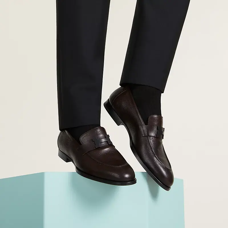 Giày Hermes Honore Loafer 'Brown' H251862ZAME425 - Ảnh 3