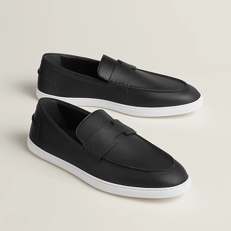Alternative view of Giày Hermes Job Loafer 'Black' H252908ZA01390