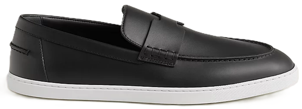 Giày Hermes Job Loafer 'Black' H252908ZA01390