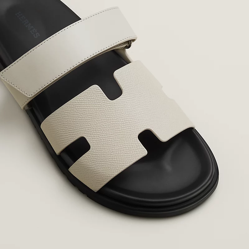 Dép Hermes Chypre Sandal 'Beige' H252916ZHF8395 - Ảnh 3