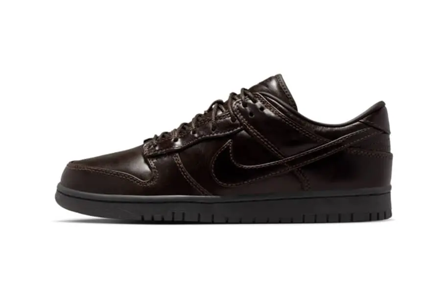 Alternative view of Giày Nike Dunk Low Retro Premium ‘Classic Brown’ IQ3342-200