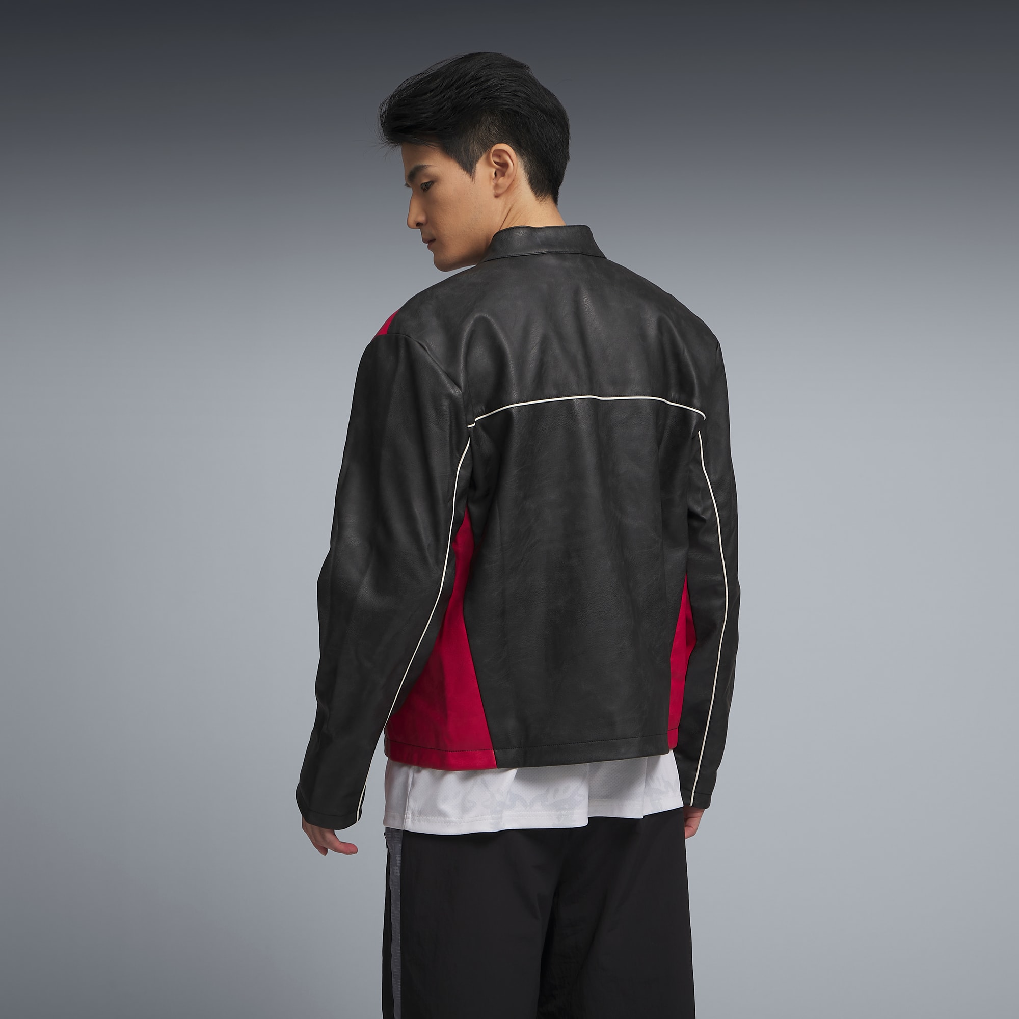 Alternative view of Áo Puma Race Ahead Bomber Jacket ‘Black’ 636031-01