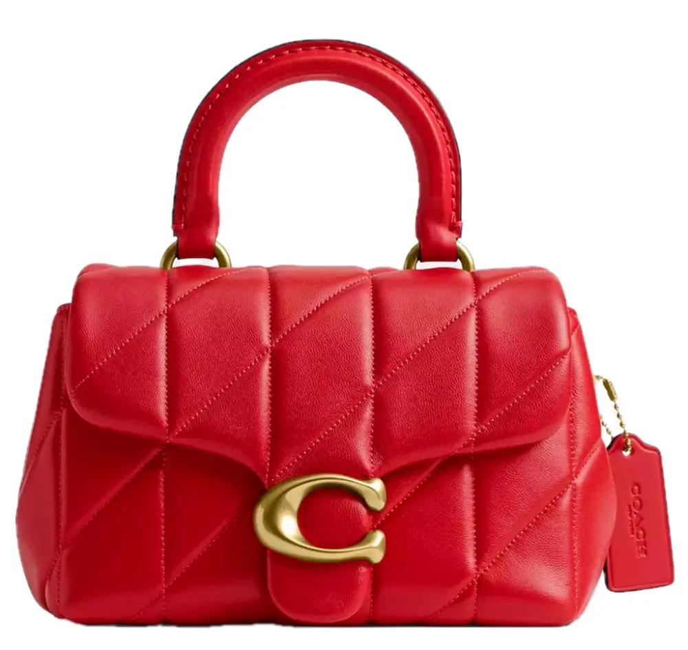 Túi Coach Tabby Top Handle Bag 'Candy Apple' CCC12-B4TFM