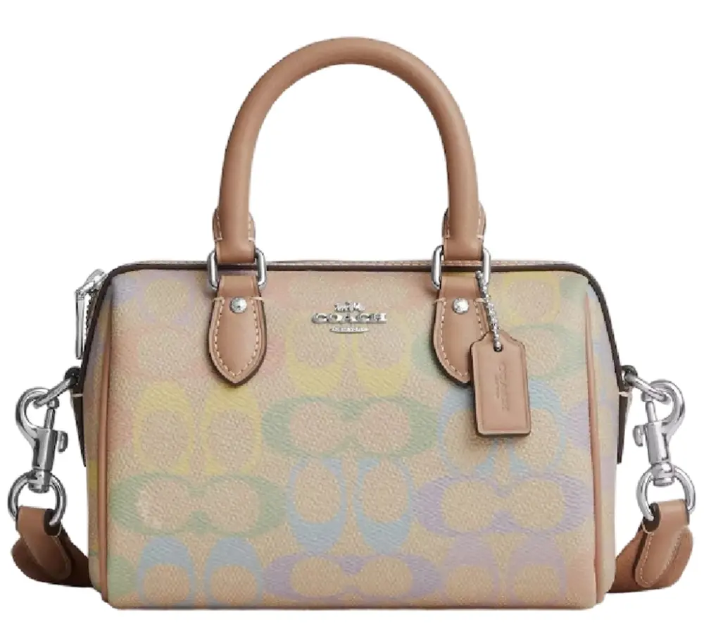 Túi Coach Mini Rowan Crossbody Bag 'Rainbow' CDC39-SVSAS