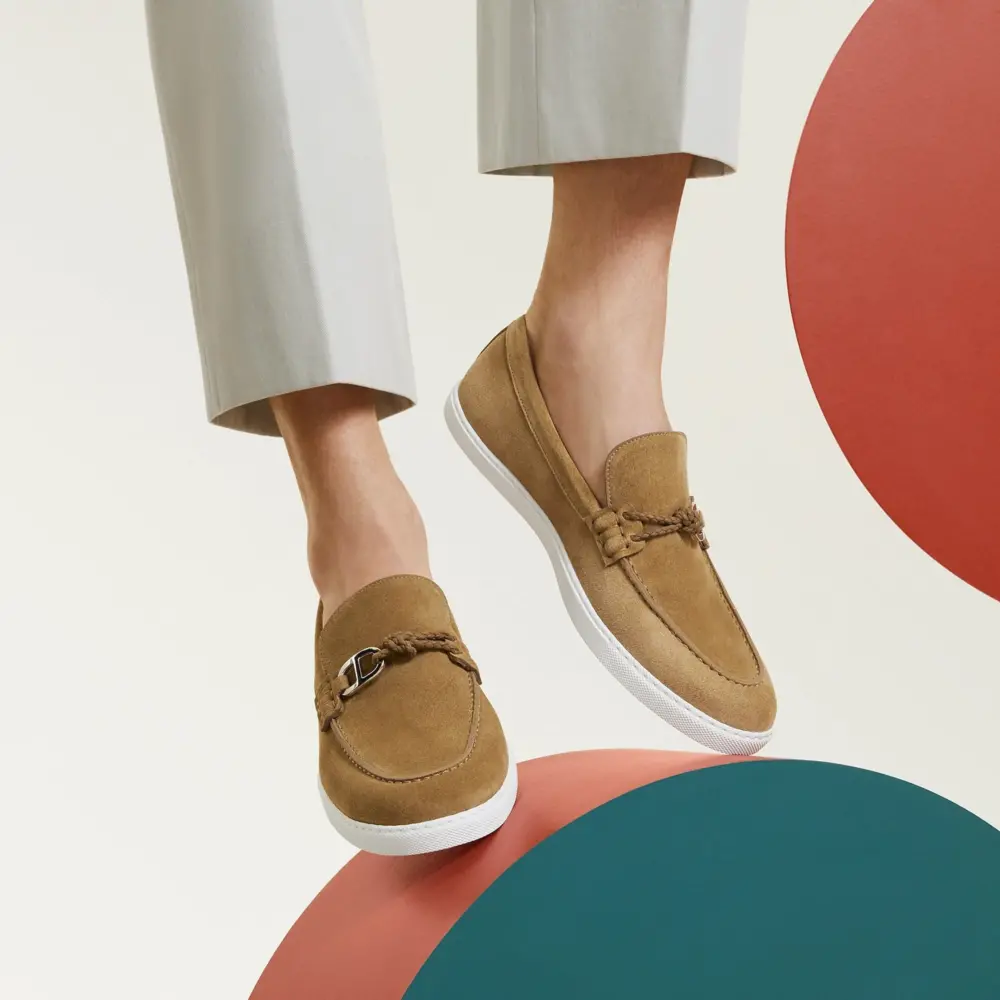 Giày Hermes Ignacio Loafer 'Brun Fumé' H241926ZAE5415 - Ảnh 5