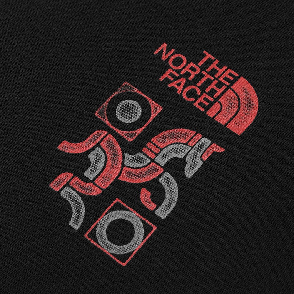 Alternative view of Áo The North Face U YOTH HOODIE GRAPHIC – AP 'Black' NF0A8DQX-JK3