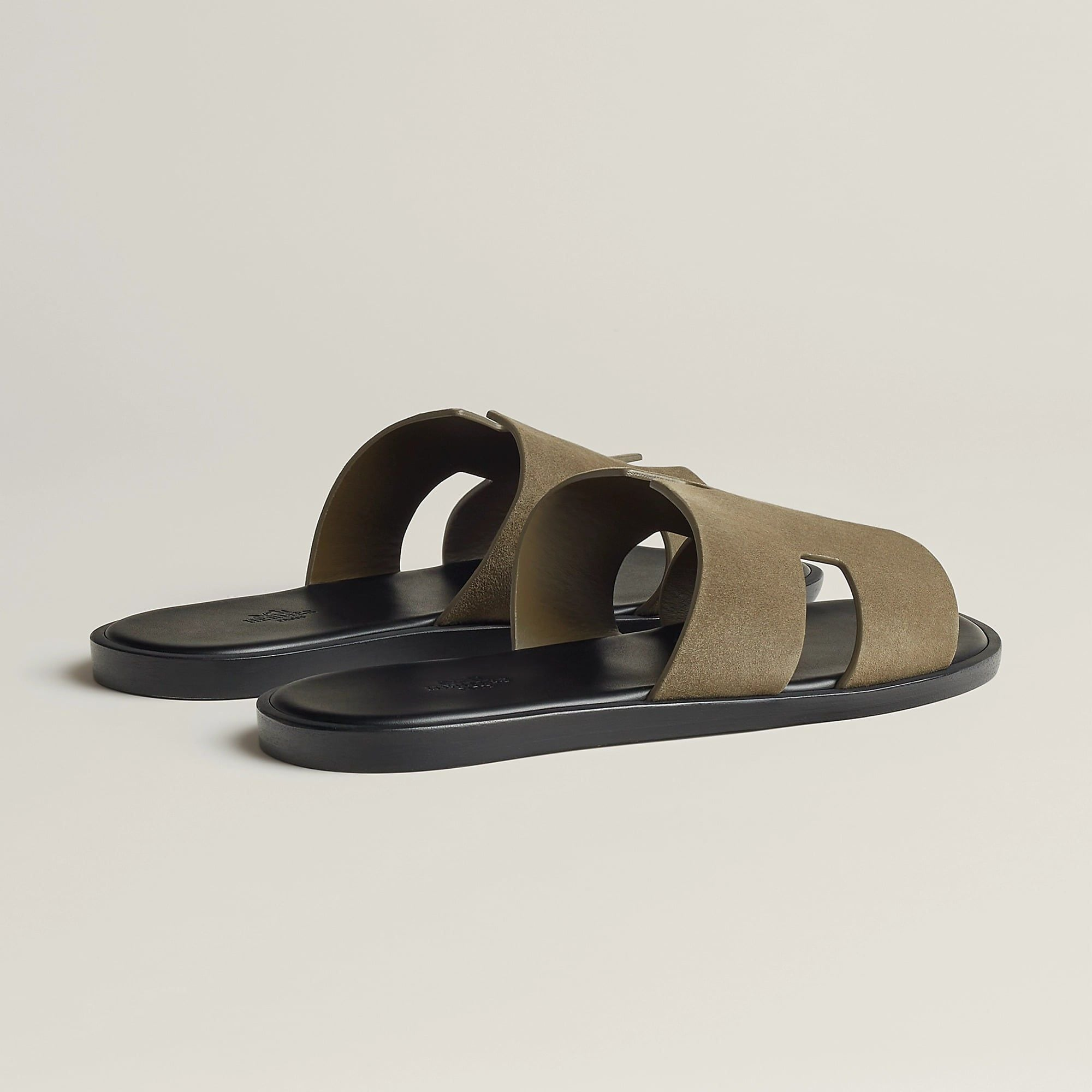 Alternative view of Dép Hermes Izmir Sandal 'Vert Toundra' H192568ZH1R425