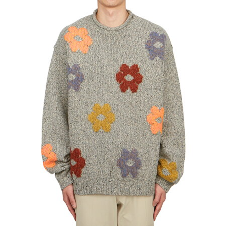 Alternative view of Áo Acne Studios crewneck 'Grey' B60285990