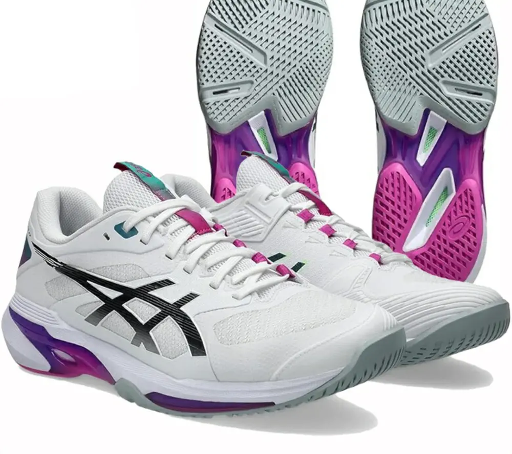 Giày Asics Solution speed FF 4 'White' 1041A532-101 - Ảnh 4