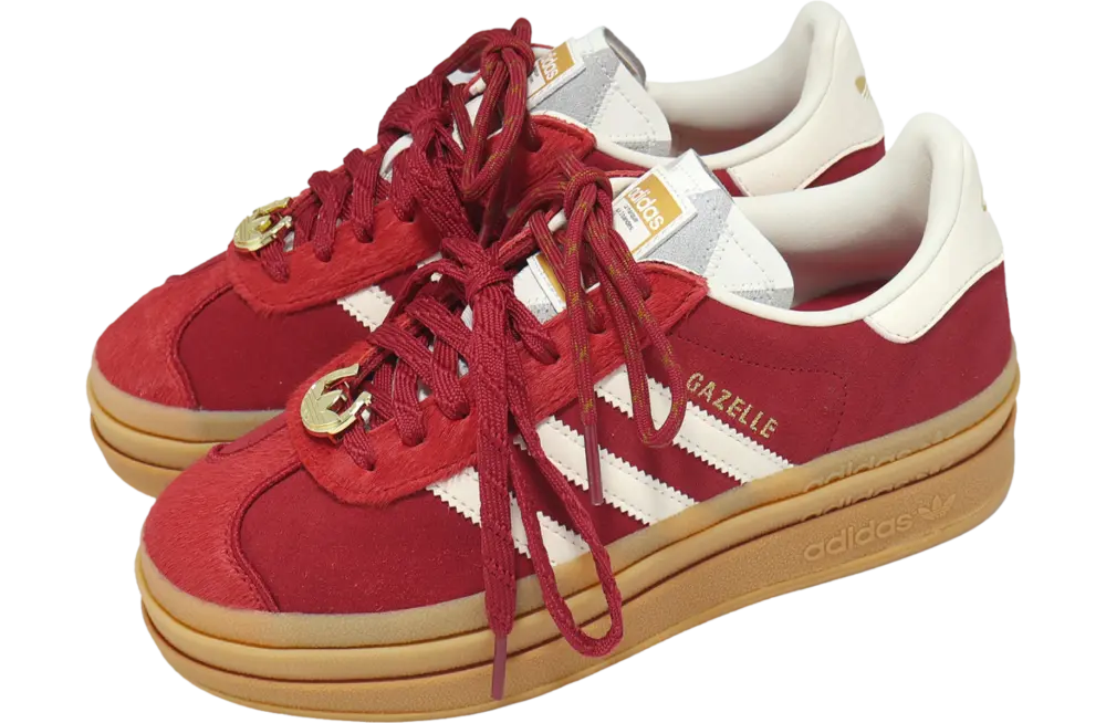 Giày Adidas Gazelle Bold W ‘Power Red’ KJ4293 - Ảnh 5