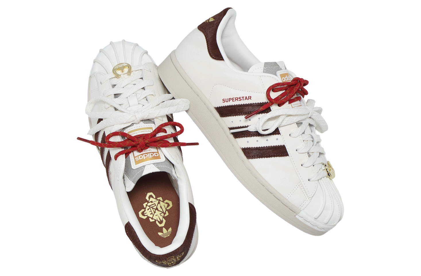 Giày Adidas Superstar II CNY ‘Cloud White’ KJ6293 - Ảnh 3