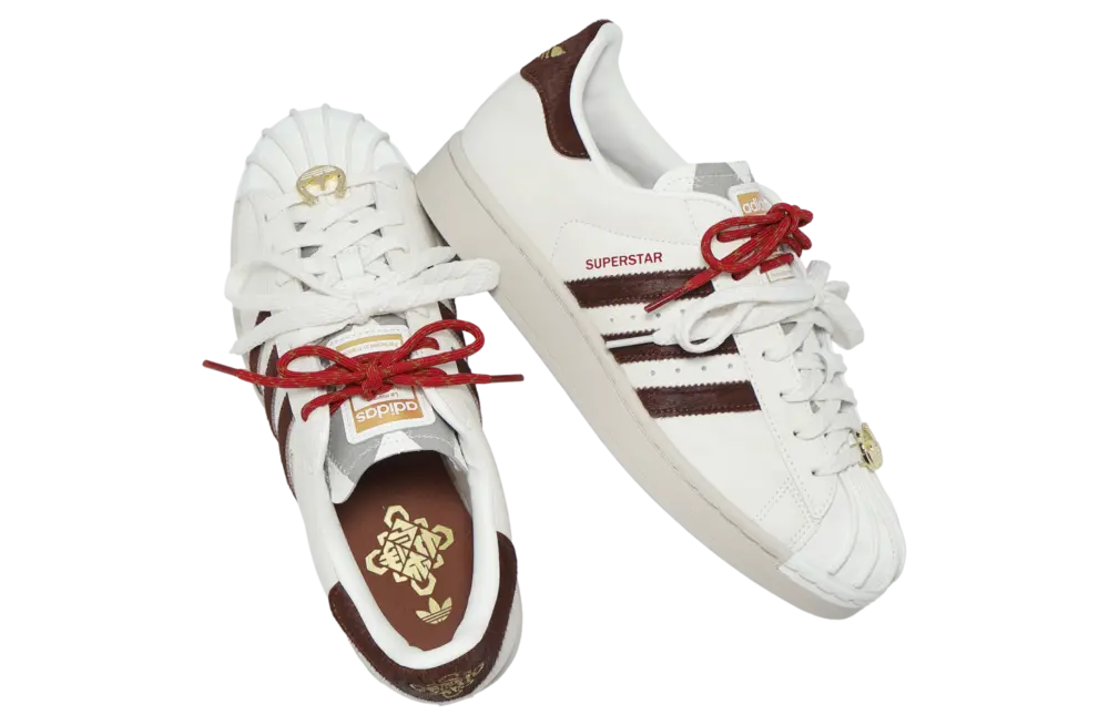 Giày Adidas Superstar II CNY ‘Cloud White’ KJ6293 - Ảnh 3