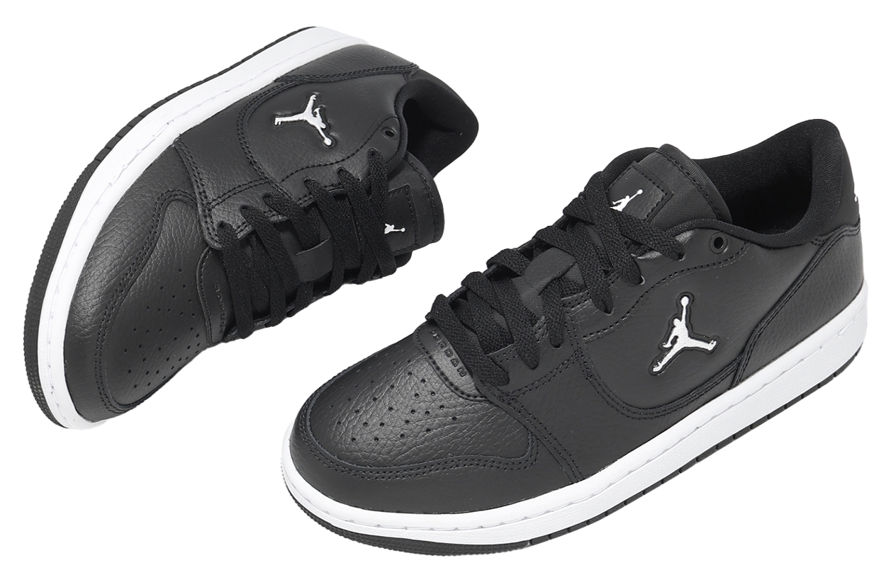 Alternative view of Giày Nike Court Connect Low GS 'Black' IQ6016-001