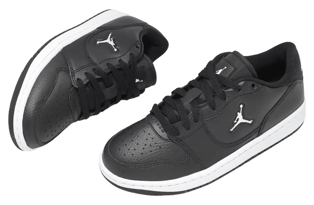 Alternative view of Giày Nike Court Connect Low GS 'Black' IQ6016-001
