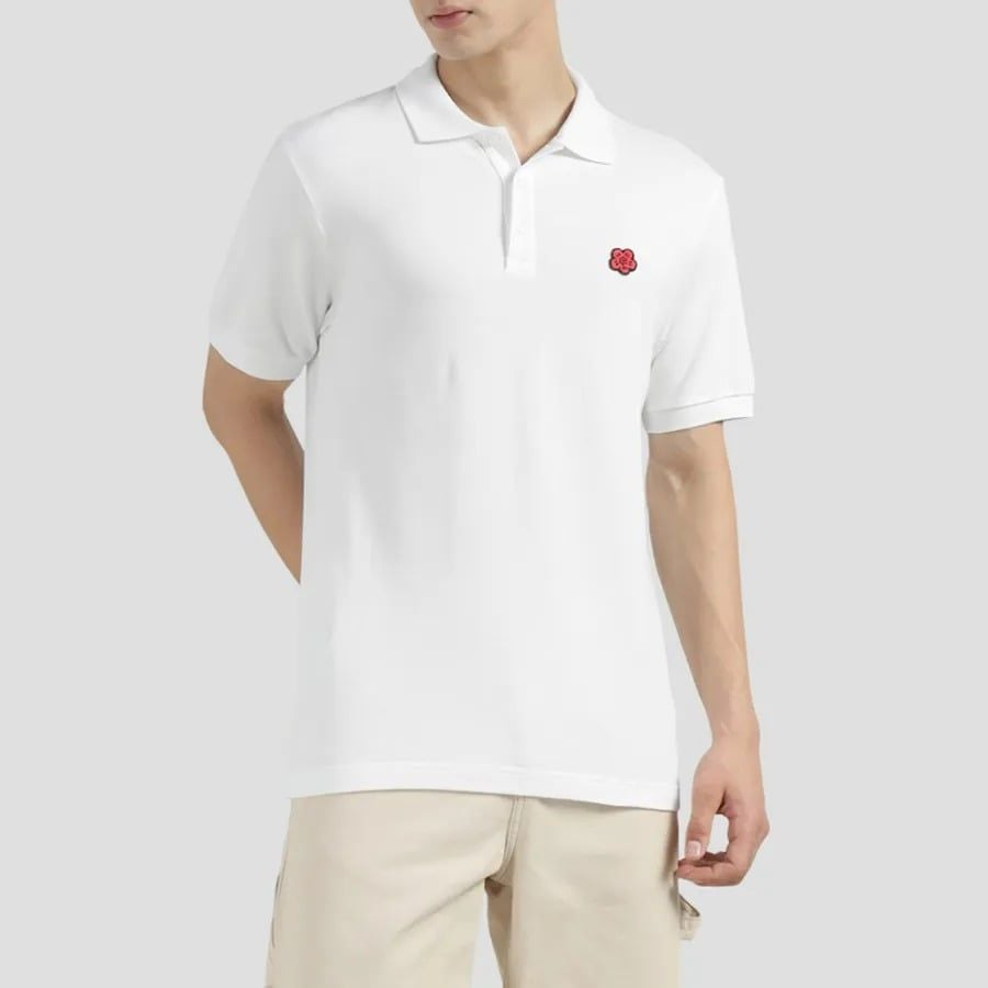 Alternative view of Áo Kenzo Boke Flower Polo 'White' PFF65PO1534PU-02