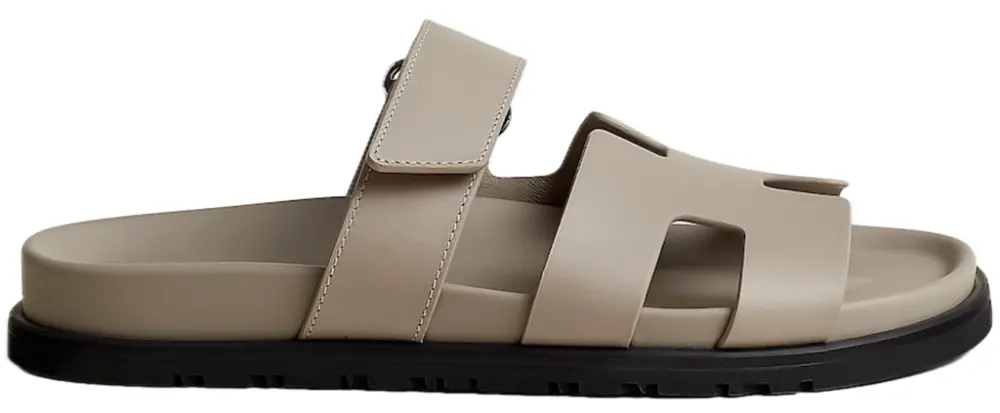 Dép Hermes Chypre Sandal 'Beige Galet' H222299ZVBG360