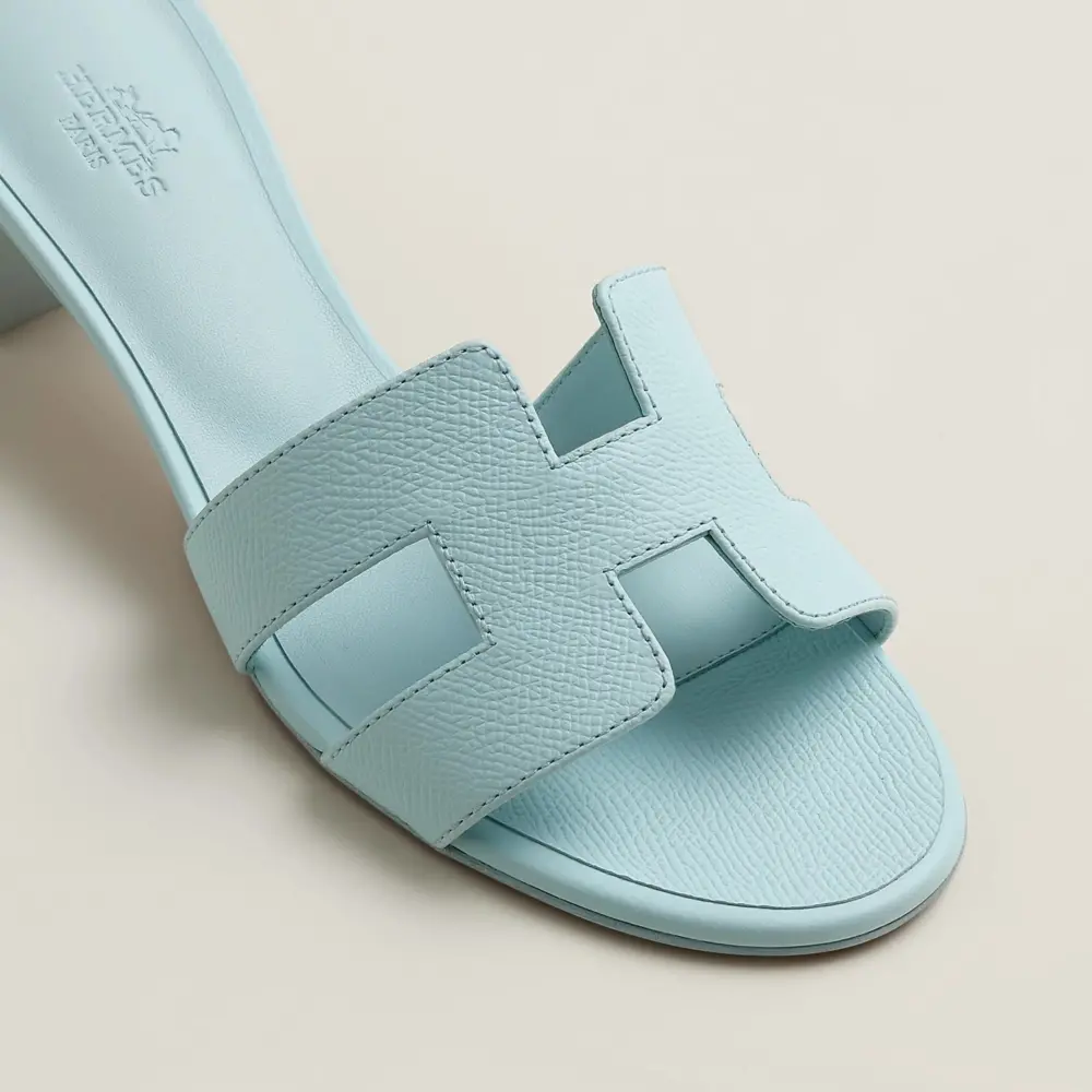 Alternative view of Dép Hermes Oasis Sandal 'Bleu Brume' H151215ZvBU365