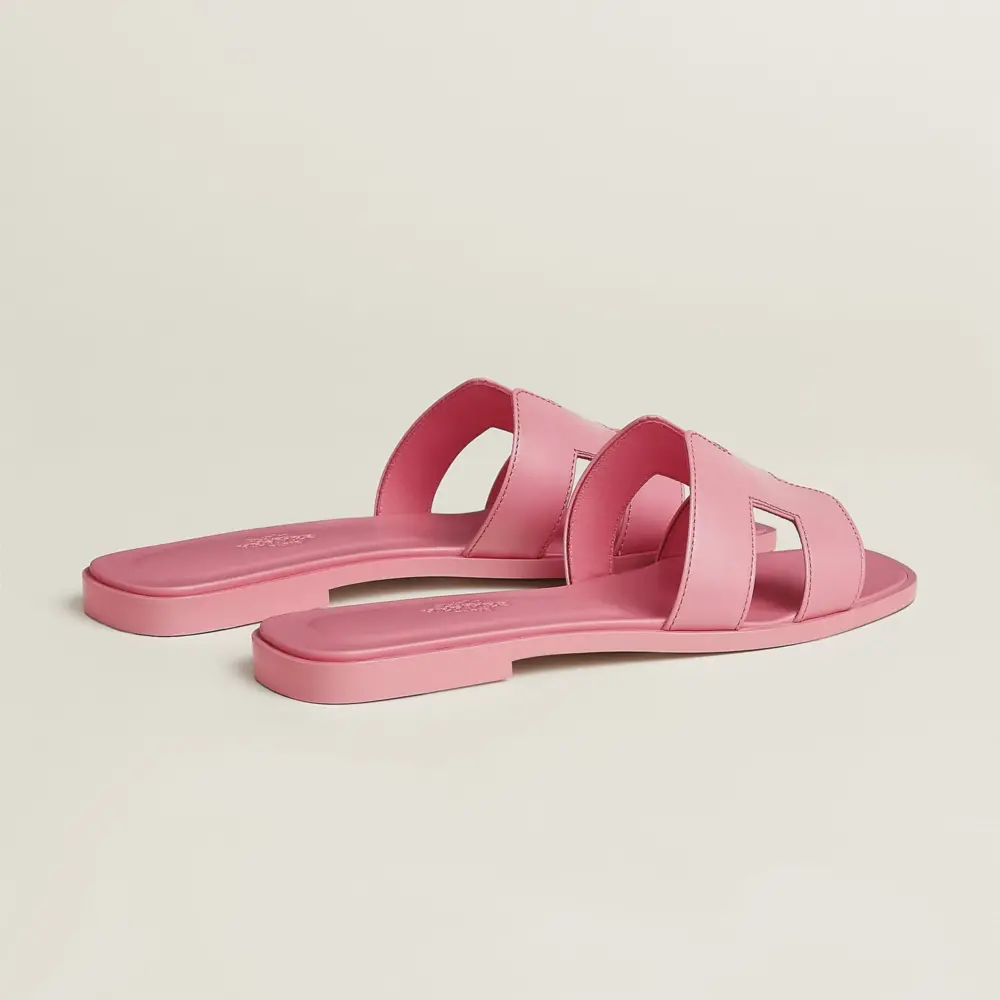 Dép Hermes Oran Sandal 'Rose Bonbon' H202230ZvRB355 - Ảnh 3