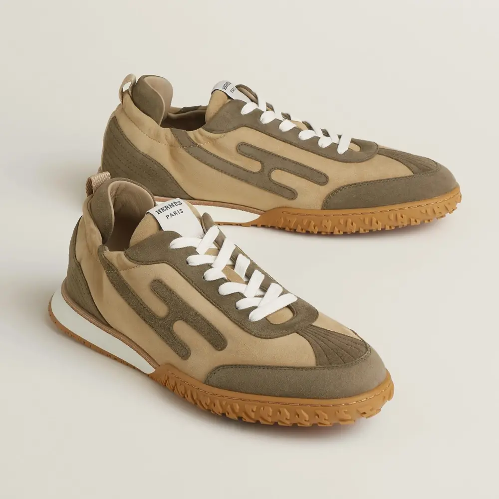 Giày Hermes Jet Sneaker 'Beige Lin' H242925ZH5K405 - Ảnh 5