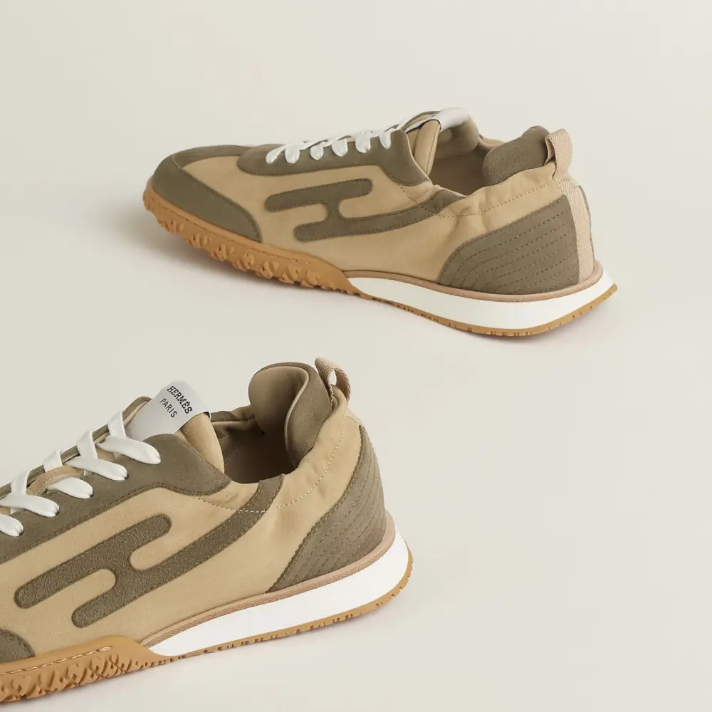 Giày Hermes Jet Sneaker 'Beige Lin' H242925ZH5K405 - Ảnh 3